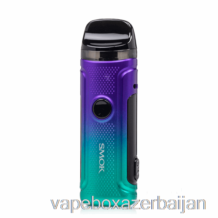 E-Juice Vape SMOK Nord C 50W Pod Kit Cyan Purple